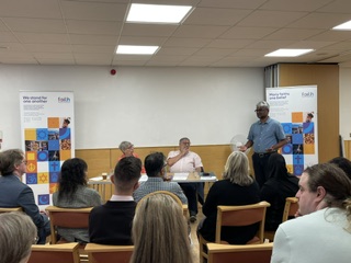 Special guest Rev Dr Raj Patta speaking on the ‘The Joys of Being a Trustee'